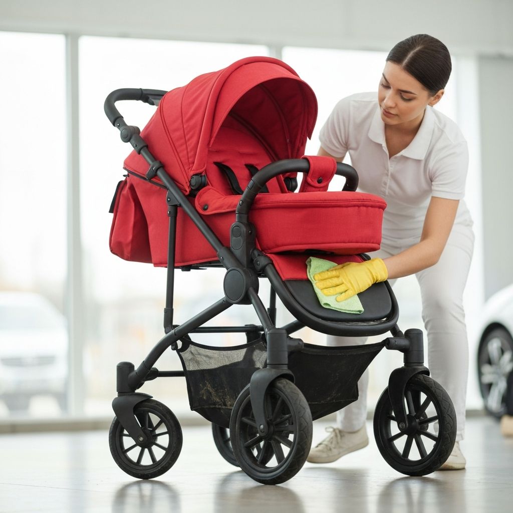 Химчистка коляски: своими руками или к профессионалам?