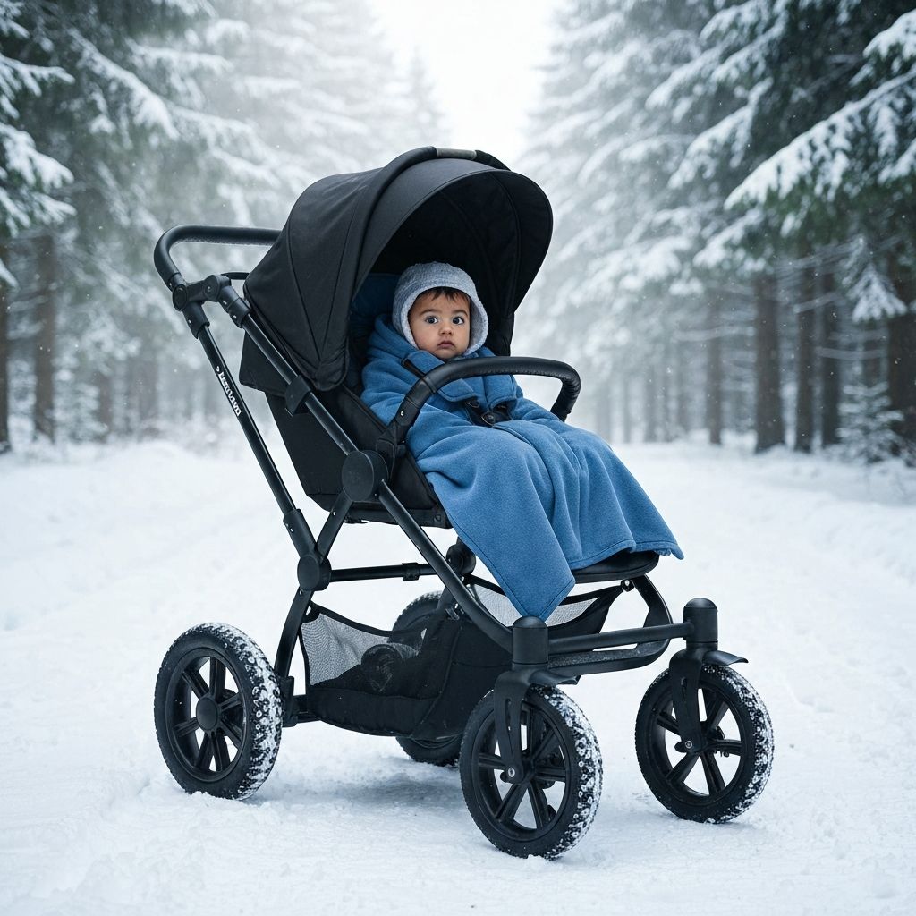 Как подготовить коляску к зиме в Астане